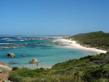 Greens Pool in William Bay National Park, Denmark, Western Australia.